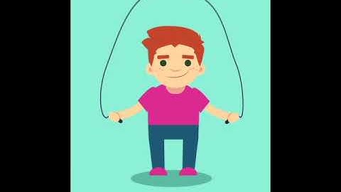 Skipping rope boy in After Effects CC - Character Animation