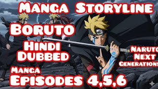 Boruto Naruto Next Generations Ep 456 Hindi Dubbed Manga Main Storyline  Anime Voice Dub