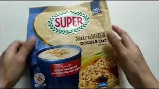 Unwrapping Super Natremill Double Oat Cereal