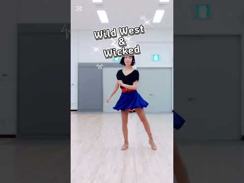 Wild West & Wicked Line Dance #improver #초중급라인댄스 #신나는라인댄스 #mirlinedance