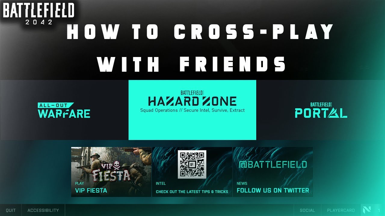 How to Invite Crossplay Friends in Battlefield 2042 (PS4, PS5