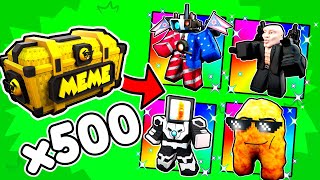 I Got EVERY NEW Meme Titan! (HUGE UPDATE)