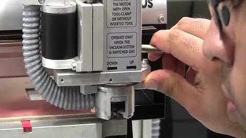 LPKF Protomat C31s   Video Tutorial Tool Change