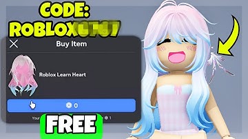 [CODES] FREE HAIR AND ITEMS ROBLOX NOW!