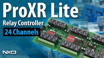 24-Channel Relay Controller with USB Modular Interface and Expansion Port