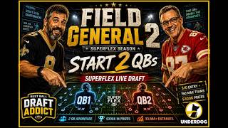 Underdog Field General 2 Live Draft
