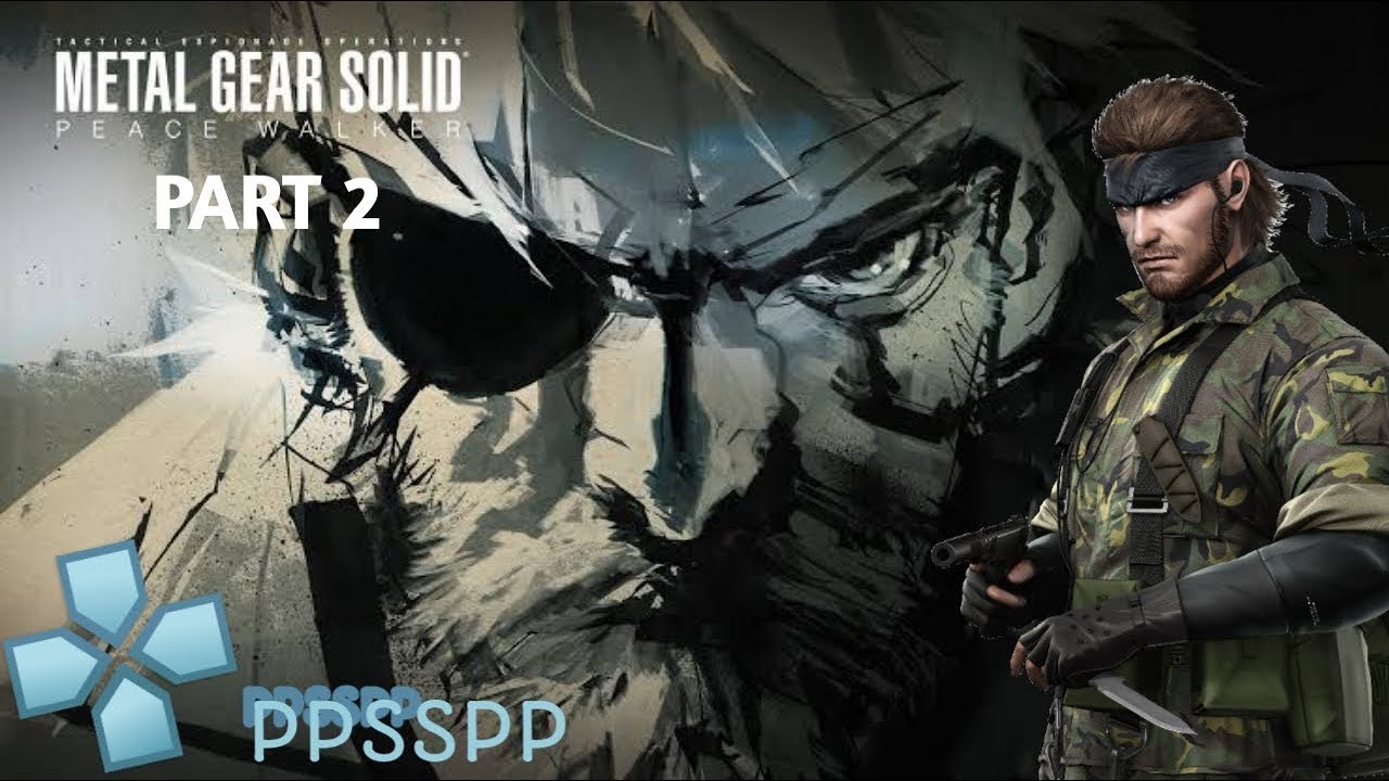 Metal Gear solid Peace Walker Ppsspp game Part 2 YouTube
