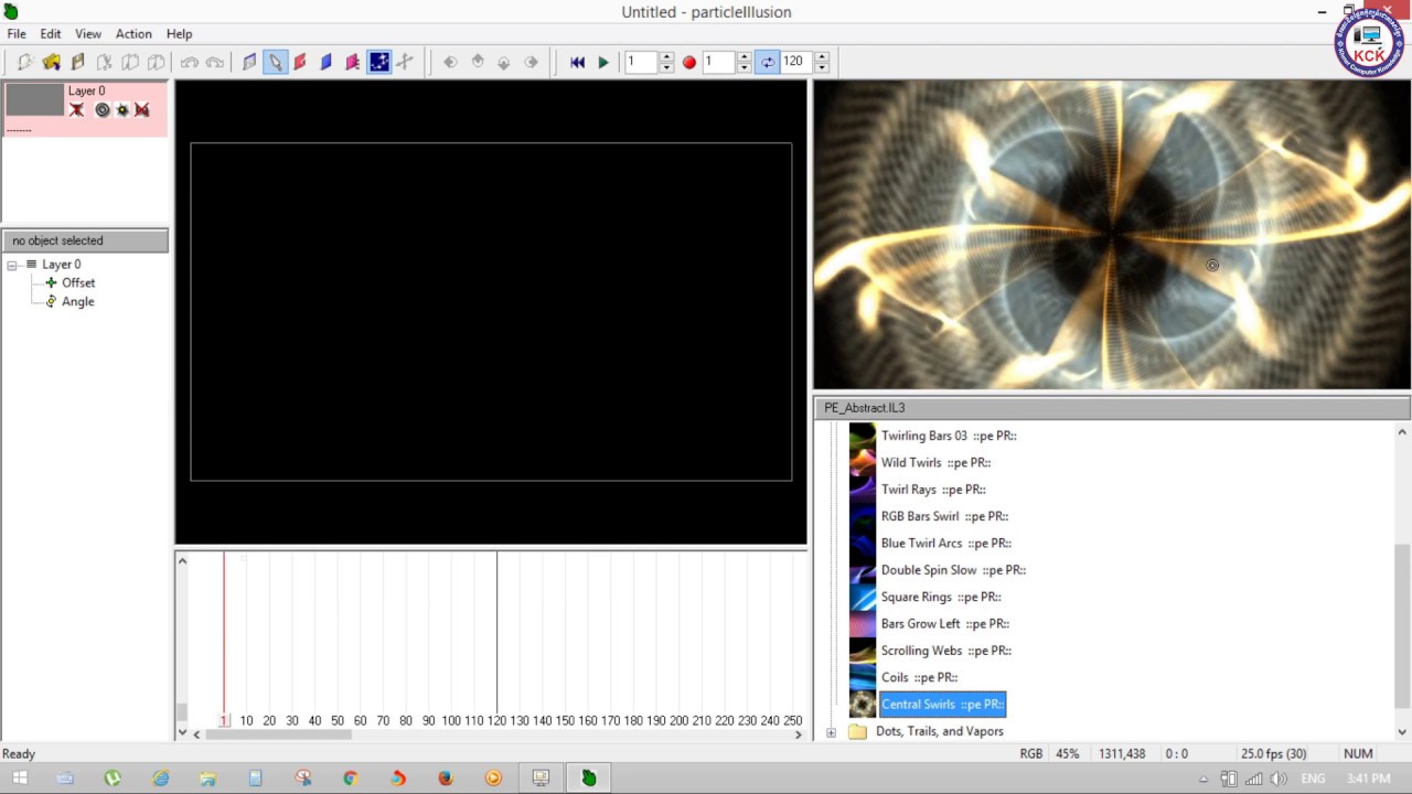 09. Particle illusion How to Save and Render Particle Khmer Computer