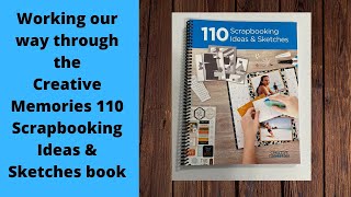 Creative Memories 110 Scrapbooking Ideas & Sketch Book #13