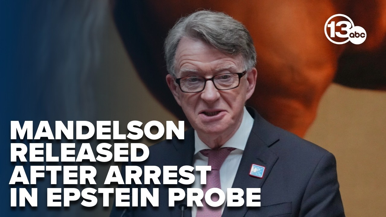 Ex-UK ambassador Mandelson arrested over Epstein ties