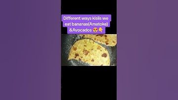 Different ways to enjoy your avocados &bananas(abagusii culture) #shortsvideo #shorts #youtubeshorts