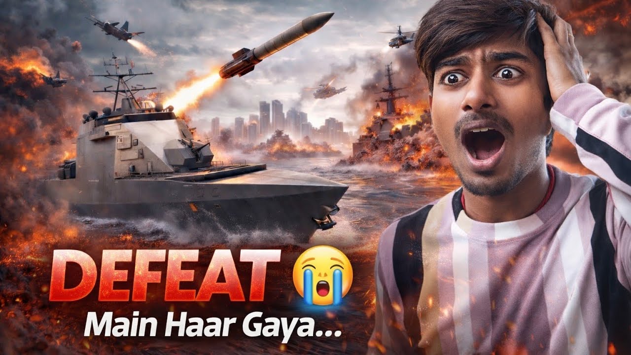 Sab Kuch Khatam 😭 | Warship Battle Me Haar Gaya 💥