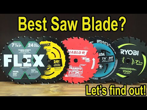 Best Circular Saw Blade? FLEX, Diablo, Milwaukee, Makita, Bosch, Ryobi, Irwin, Spyder, SKIL,