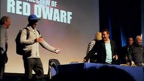 Red Dwarf Opening. Q&A Panel @ Wales Comic Con 2013.