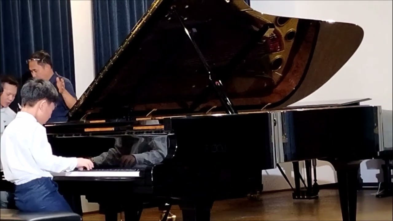 Beauty and Beast from played by Daniel Do at the Vietnamese piano competition in Prague,summer 2026.