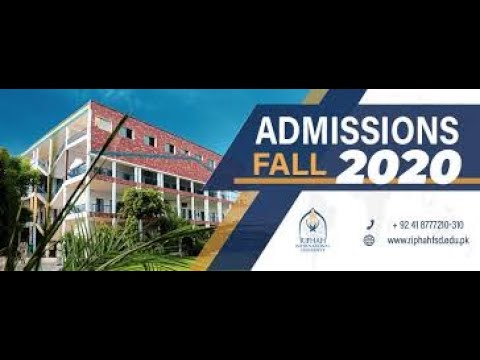 How to apply in Riphah International University  online admission | FALL2020 |  Digital Haji Tech