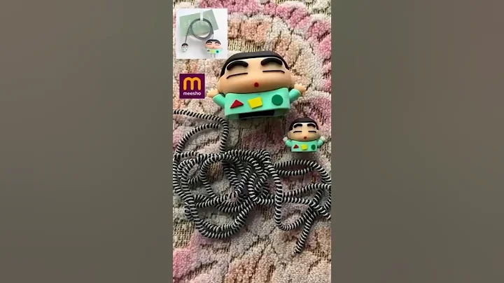 Shinchan iPhone Charger Cover😍 #viralshorts #youtubeshorts #meeshofinds #meeshoshopping #meeshohaul