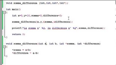 Come creare Function, Void Function e Function con Array Monodimensionali e Bidimensionali in C