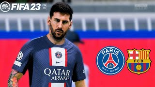 FIFA 23 - Paris Saint-Germain vs. Barcelona - Next Gen Gameplay - UEFA Champions League Final