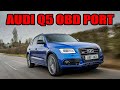 Where is the OBD port on a 2013 2017 Audi Q5