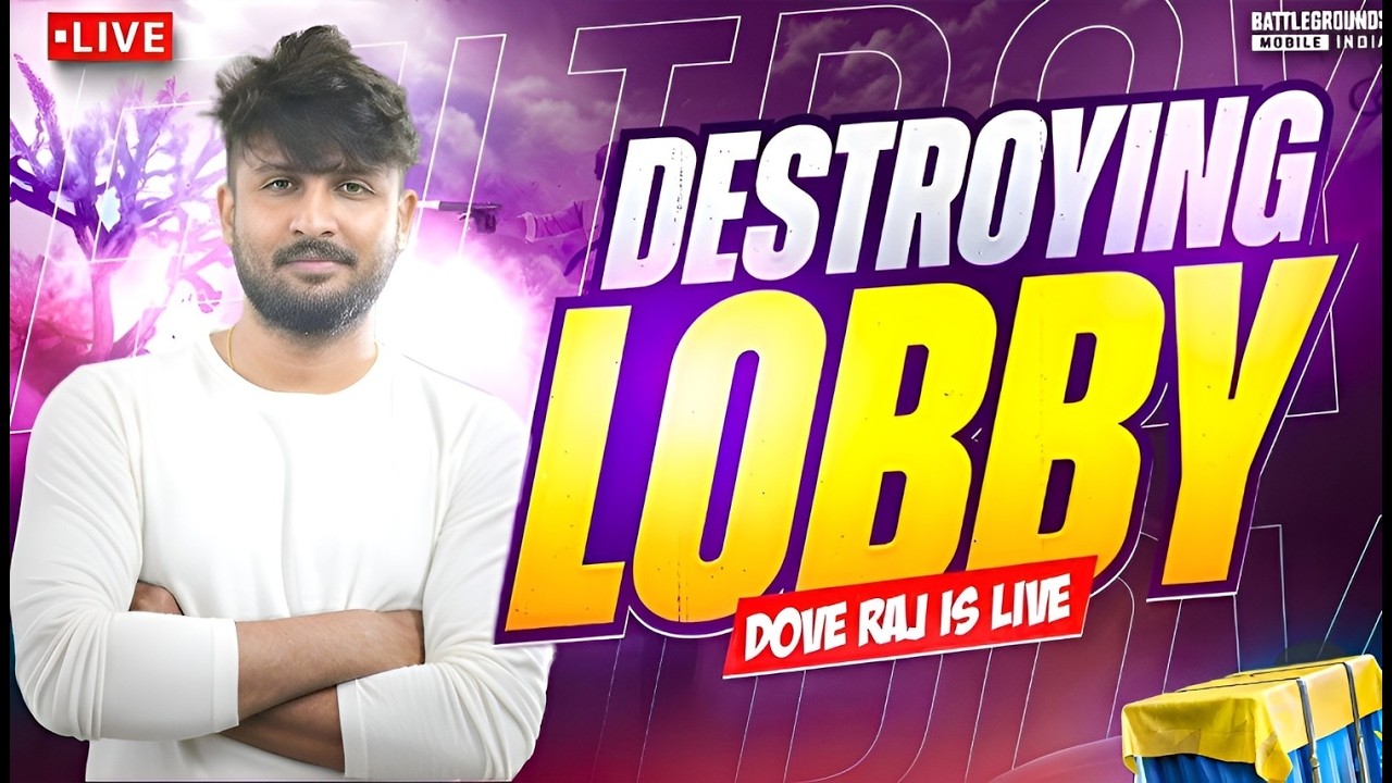 New Update 😍| BGMI LIVE KANNADA | KANNADA BGMI LIVE |  ⁨@DoveRajLive @SMRGAMING