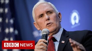 Former VP Mike Pence asks US Supreme Court to overturn abortion rights - BBC News Update