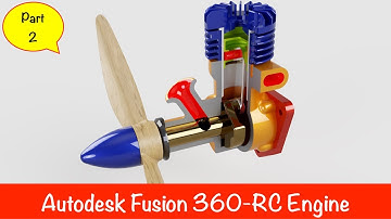 Fusion 360 - RC Engine Modeling (Part 2)