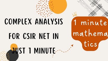 Residue at infinity | complex analysis