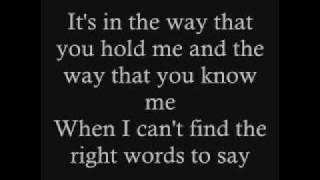 Clay Aiken- The Way lyrics