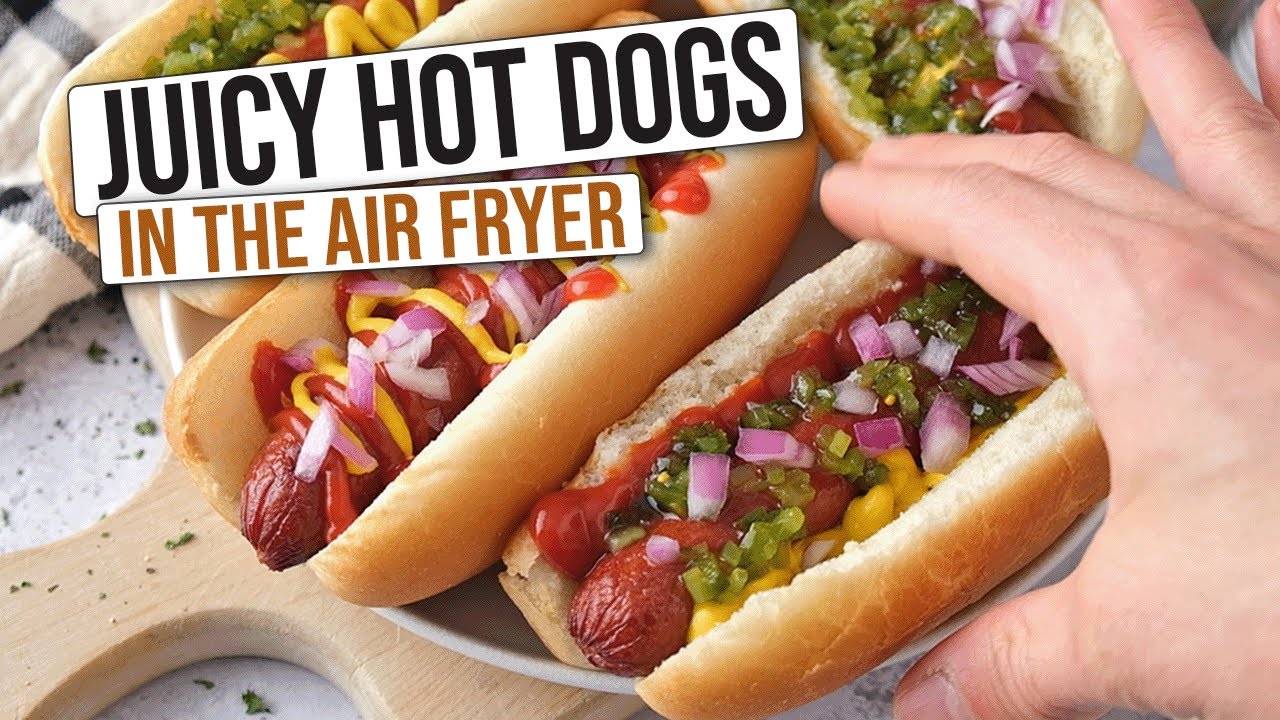 Air Fryer Hot Dogs