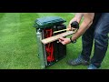 Adjusting The Grass Rake on The Allett Liberty 43/Kensington Cylinder Lawn Mowers (4K)