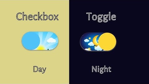 Css Custom Animated Toggle Checkbox Day Night Mode | HTML & CSS3 & JS