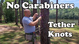 Two Knots I Use In My Tree Stand Tether When Climbing And Hunting