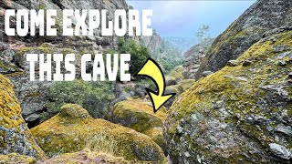 🦇 Exploring the BAT CAVE  | Pinnacles National Park East Side Adventure (Bear Gulch)