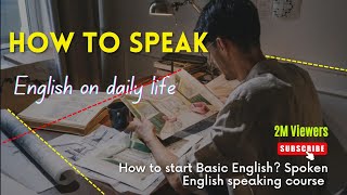 Basic Zero से अंग्रेजी बोलना सीखें How to start English from beginning in Hindi? SpeakEnglish#viral