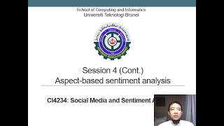 Session 4 Aspect based sentiment analysis Part 2