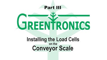 Conveyor Scale Installation Part 3: Installing the Load Cells