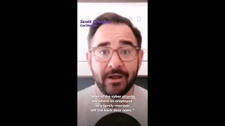 Cybersecurity Wake-Up Call Its Not Just IT Scott DAmico WLS CyberSAFE Highlight #shorts