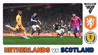 NETHERLANDS vs SCOTLAND - International Friendly