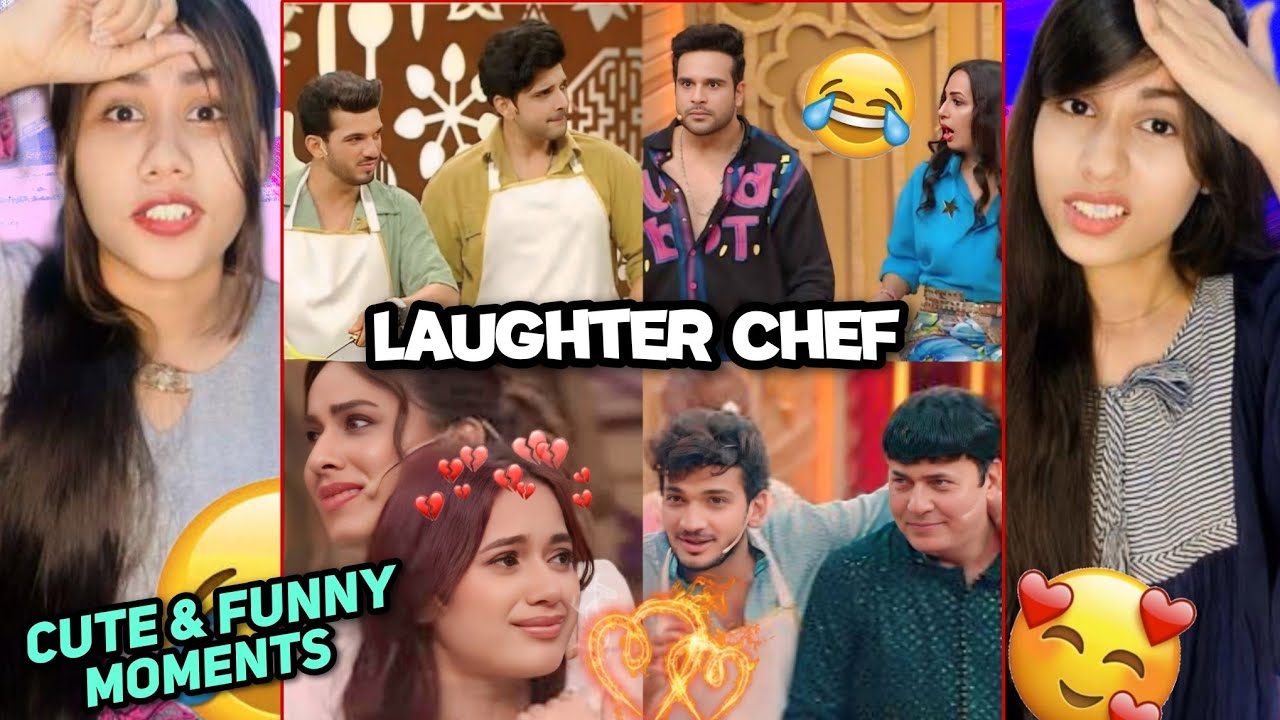 REACTION ON FUNNY MOMENTS OF LAUGHTER CHEF 😅❤️| KARAN KUNDRA | ALY GONI | JANNAT | NIA SHARMA