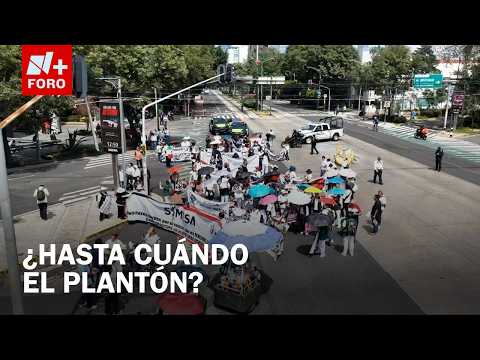 IMSS-Bienestar sit-in in Álvaro Obregón: No agreement reached after dialogue table