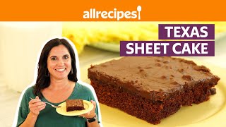 How to Make a Texas Sheet Cake | Get Cookin' | Allrecipes.com