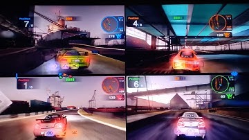 Split screen games on xbox360 blue gameplay
