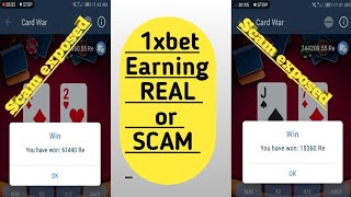 😲CARD WAR😲1xbet scam exposed, How to hack 1xbet card war game hack script. screenshot 5