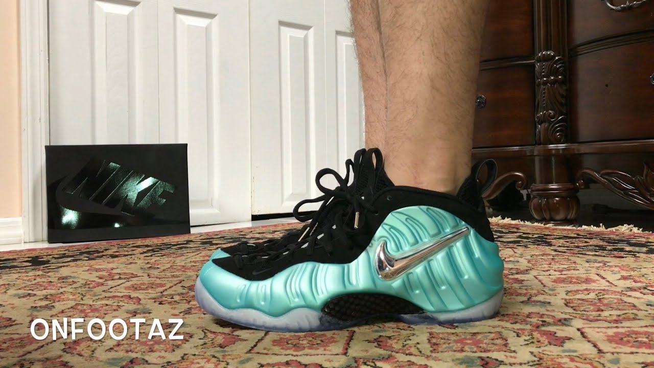 island green foamposites outfit