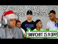 Kyle Exum - If Social Media Apps Were People | REACTION