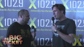 X102.9 Presents: Jimmy Eat World Backstage Interview - The Big Ticket 2013