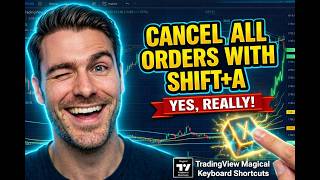 TradingView Magical Keyboard Shortcuts | 'Cancel all orders' feature