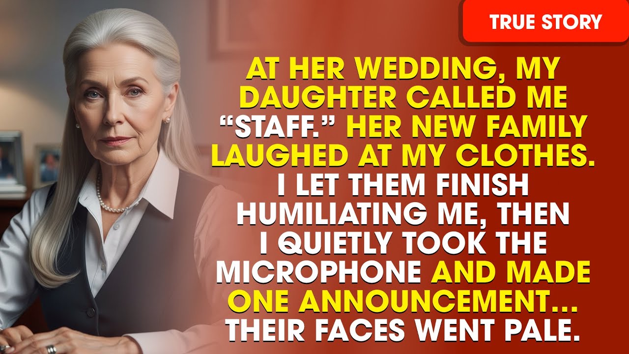My Daughter Pretended Not To Know Me At Her Wedding — Until The $500K Bill Came Due
