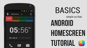 Basics (by TpJmmy) - Android Homescreen Tutorial